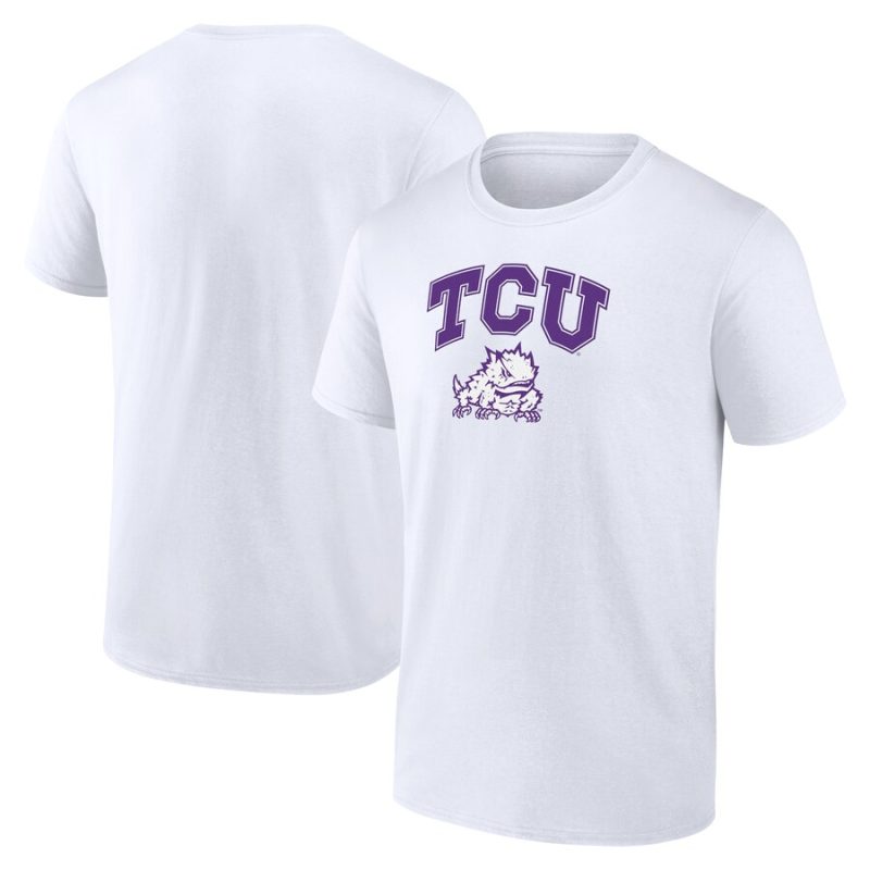 Tcu Horned Frogs Campus Team Unisex T-Shirt White