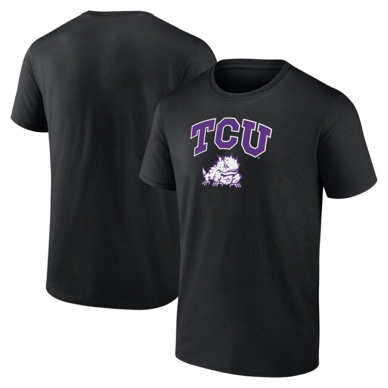 Tcu Horned Frogs Campus Unisex T-Shirt Black