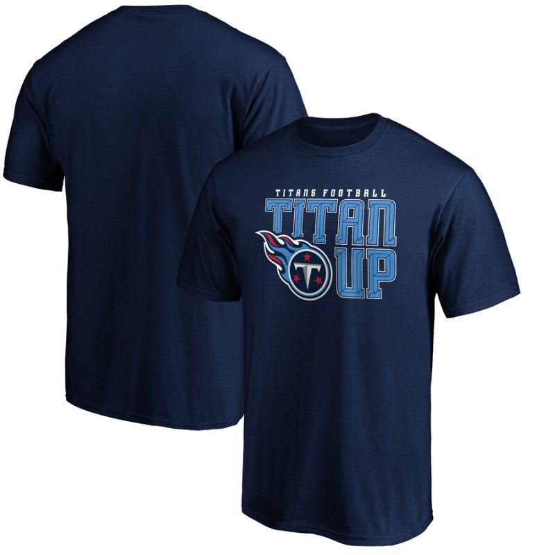 Tennessee Titans Hometown Collection Titan Up Unisex T-Shirt - Navy