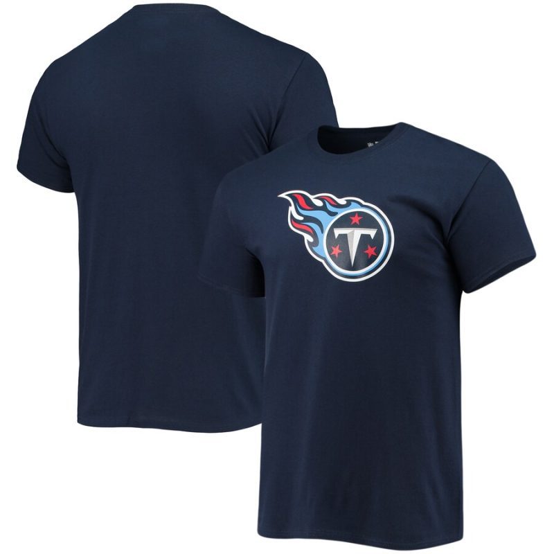 Tennessee Titans Primary Team Logo Unisex T-Shirt - Navy