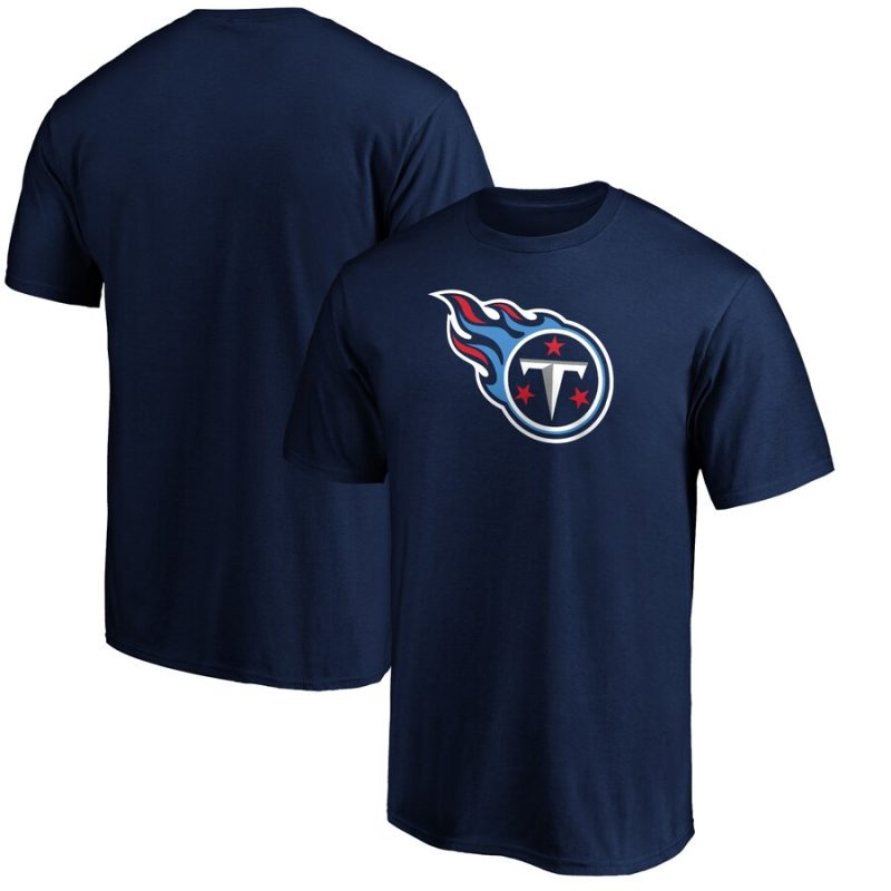 Tennessee Titans Team Primary Logo Unisex T-Shirt - Navy