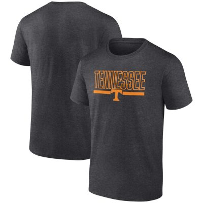 Tennessee Volunteers Classic Inline Team Unisex T-Shirt - Heather Charcoal