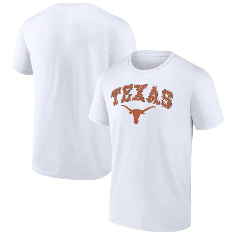 Texas Longhorns Campus Unisex T-Shirt White