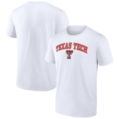 Texas Tech Red Raiders Campus Unisex T-Shirt White