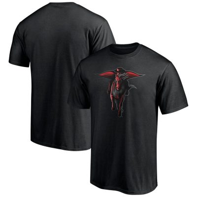 Texas Tech Red Raiders Team Midnight Mascot Unisex T-Shirt Black
