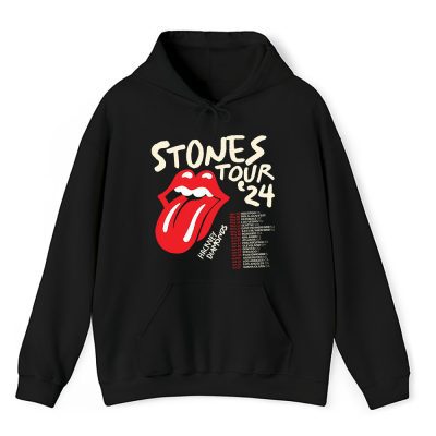 The Rolling Stones Hackney Diamonds Tour 2024 Unisex Hoodie TAH2587