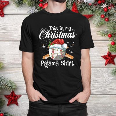 This Is My Christmas Baseball Pajama Unisex T-Shirt