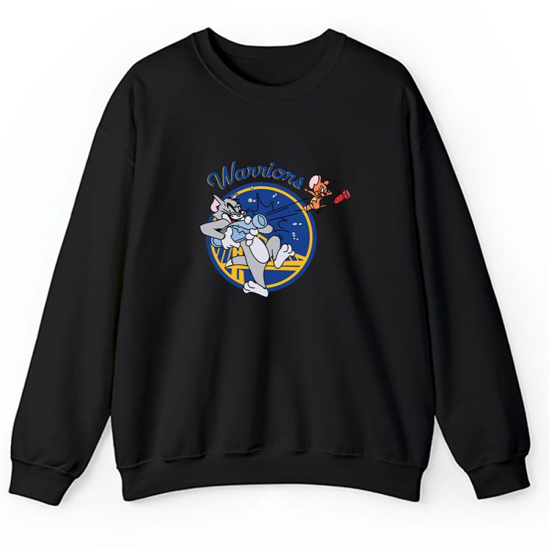 Tom  Jerry X Golden State Warriors Team X NBA X Basketball Unisex Sweatshirt TAS2381