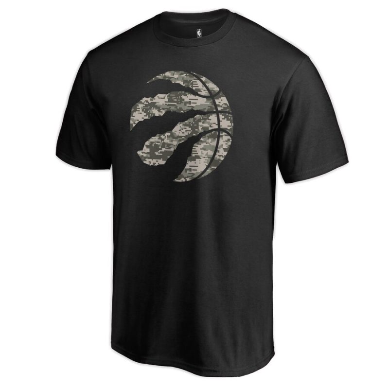 Toronto Raptors Cloak Camo Unisex T-Shirt Black