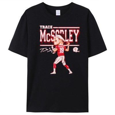 Trace Mcsorley Arizona Cardinals Cartoon Signature Unisex T-Shirt