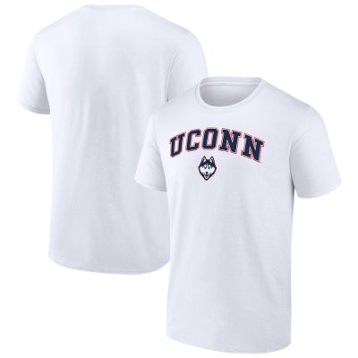 Uconn Huskies Campus Unisex T-Shirt White