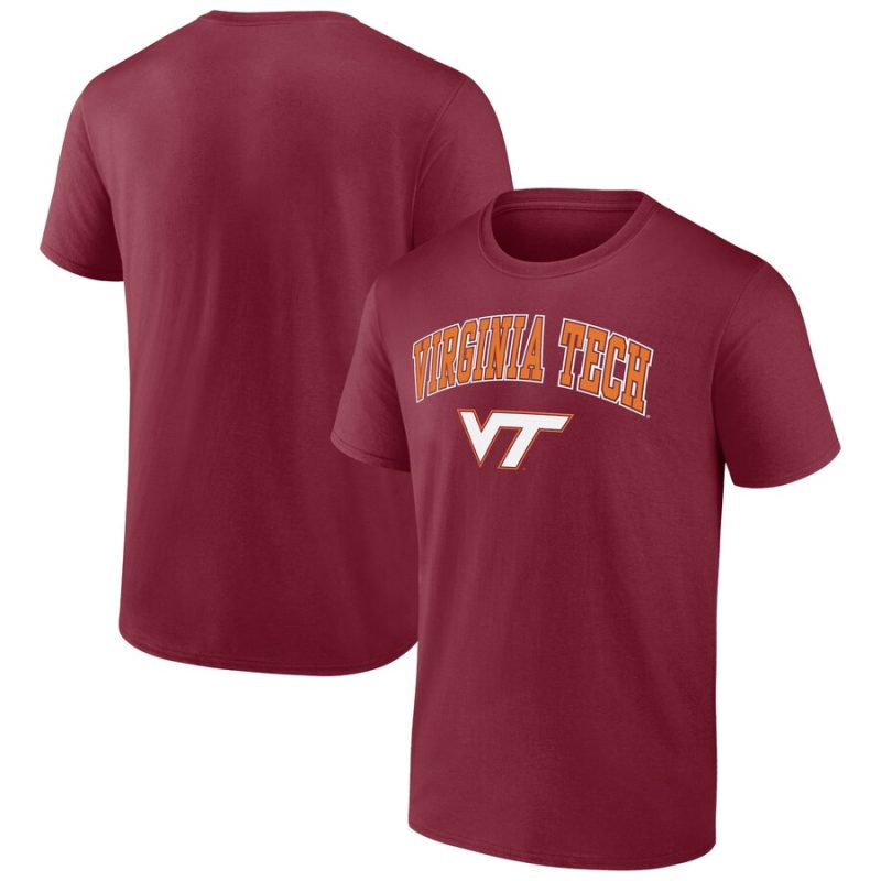 Virginia Tech Hokies Campus Unisex T-Shirt Maroon