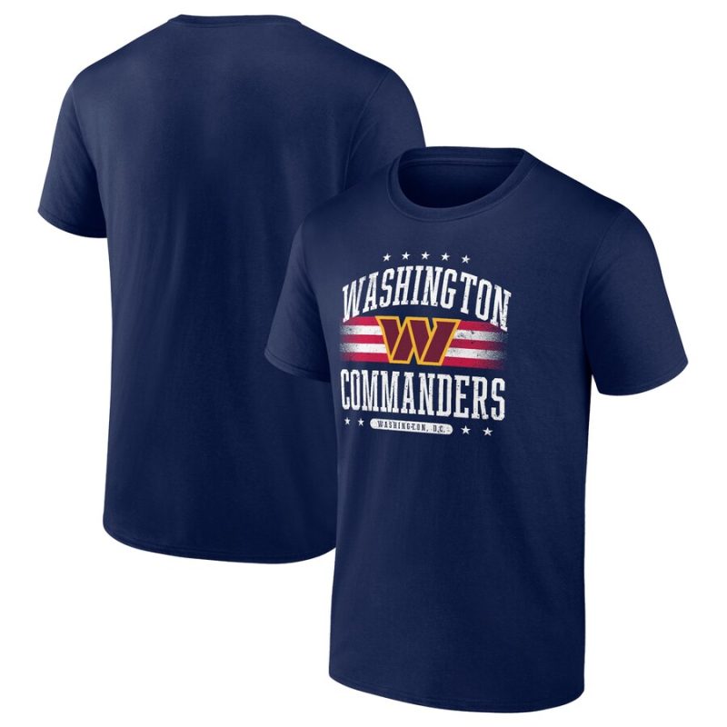 Washington Commanders Americana Team Unisex T-Shirt - Navy