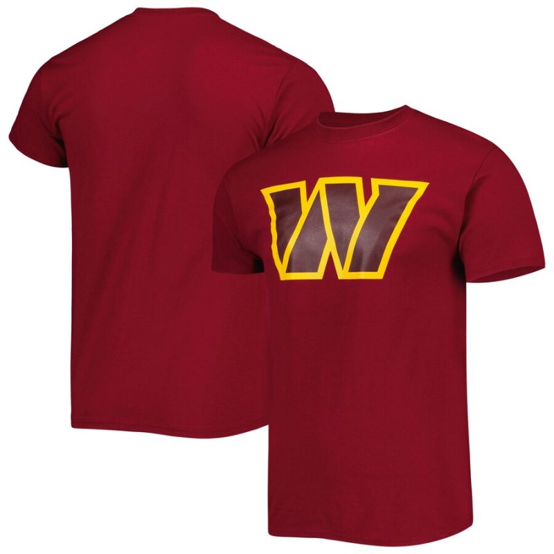 Washington Commanders Primary Team Logo Unisex T-Shirt - Burgundy