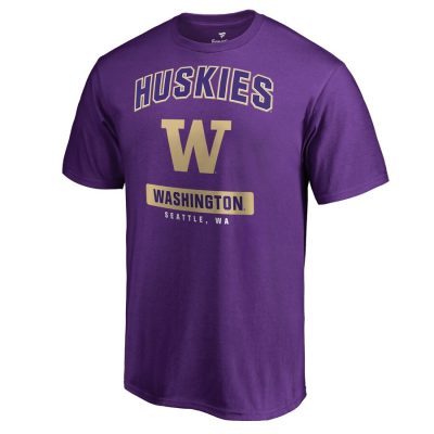 Washington Huskies Campus Icon Unisex T-Shirt Purple