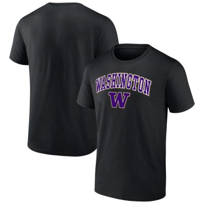 Washington Huskies Campus Unisex T-Shirt Black