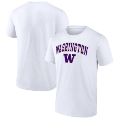 Washington Huskies Campus Unisex T-Shirt White