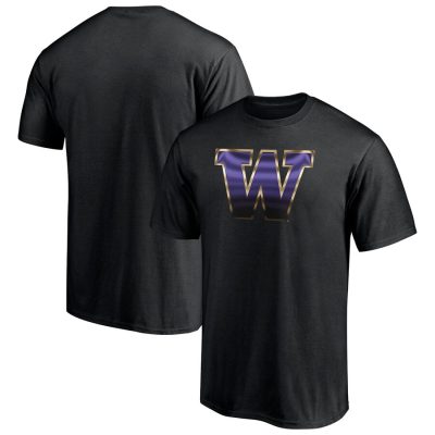 Washington Huskies Team Midnight Mascot Unisex T-Shirt Black