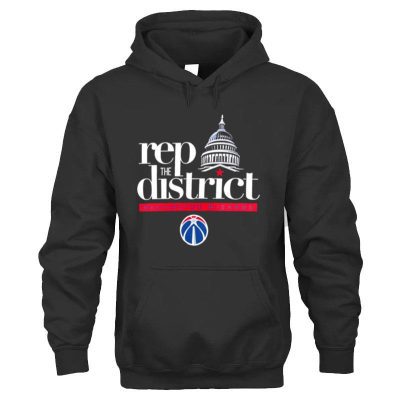 Washington Wizards Rep The District Push Ahead Unisex Hoodie