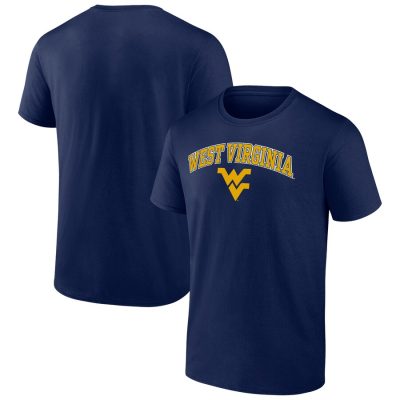 West Virginia Mountaineers Campus Unisex T-Shirt Navy