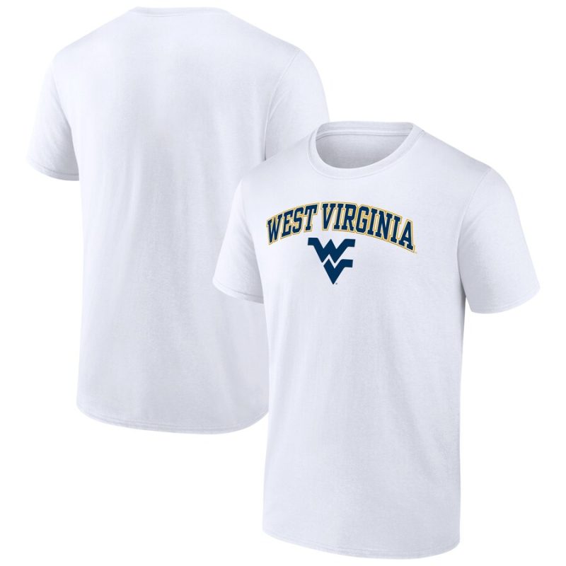 West Virginia Mountaineers Campus Unisex T-Shirt White