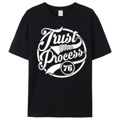 White Design Philadelphia 76Ers Trust The Process Unisex T-Shirt