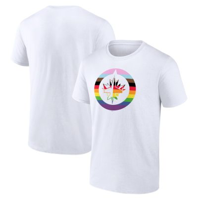 Winnipeg Jets Team Pride Logo Unisex T-Shirt - White