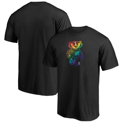 Wisconsin Badgers Team Pride Logo Unisex T-Shirt - Black