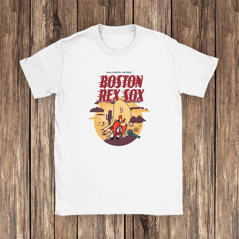 Yosemite Sam X Boston Red Sox Team X MLB X Baseball Fans Unisex T-Shirt TAT2414