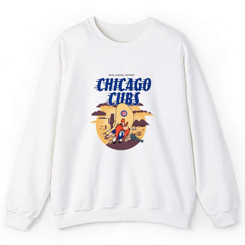 Yosemite Sam X Chicago Cubs Team X MLB X Baseball Fans Unisex Sweatshirt TAS2390