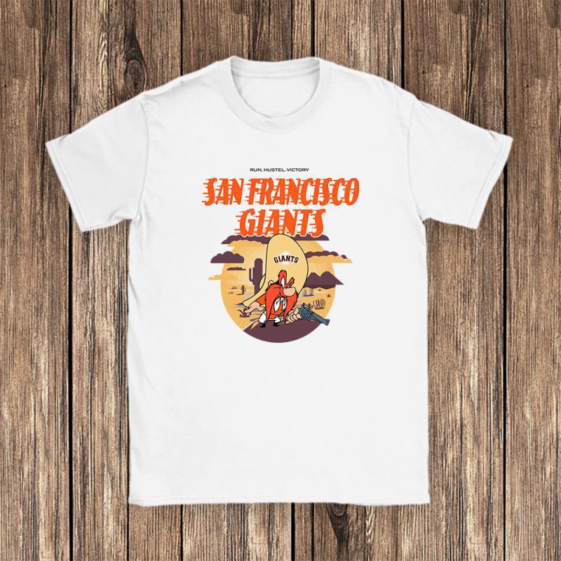 Yosemite Sam X San Francisco Giants Team X MLB X Baseball Fans Unisex T-Shirt TAT2405