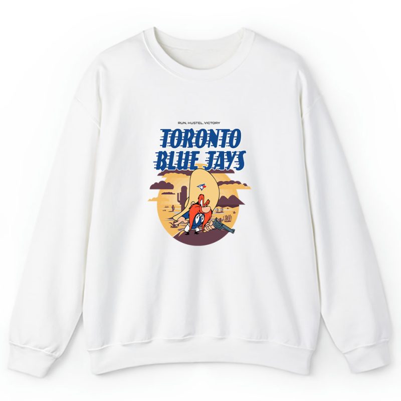 Yosemite Sam X Toronto Blue Jays Team X MLB X Baseball Fans Unisex Sweatshirt TAS2411