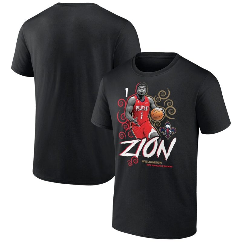 Zion Williamson New Orleans Pelicans Competitor Unisex T-Shirt - Black