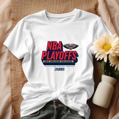 2024 NBA Playoffs New Orleans Pelicans Logo Unisex T-Shirt IPP1270