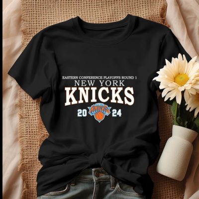 2024 Playoffs Logo New York Knicks Basketball Unisex T-Shirt IPP1071