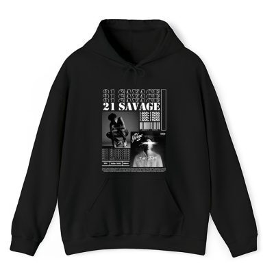 21 Savage I Am  I Was Album Unisex Hoodie For Fans TAH4636