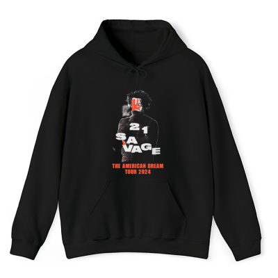 21 Savage The American Dream Tour 2024 Unisex Hoodie For Fans TAH4632