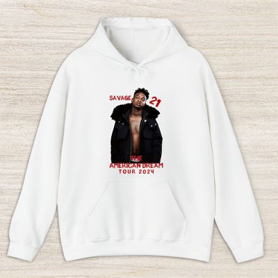 21 Savage The American Dream Tour 2024 Unisex Hoodie For Fans TAH4633