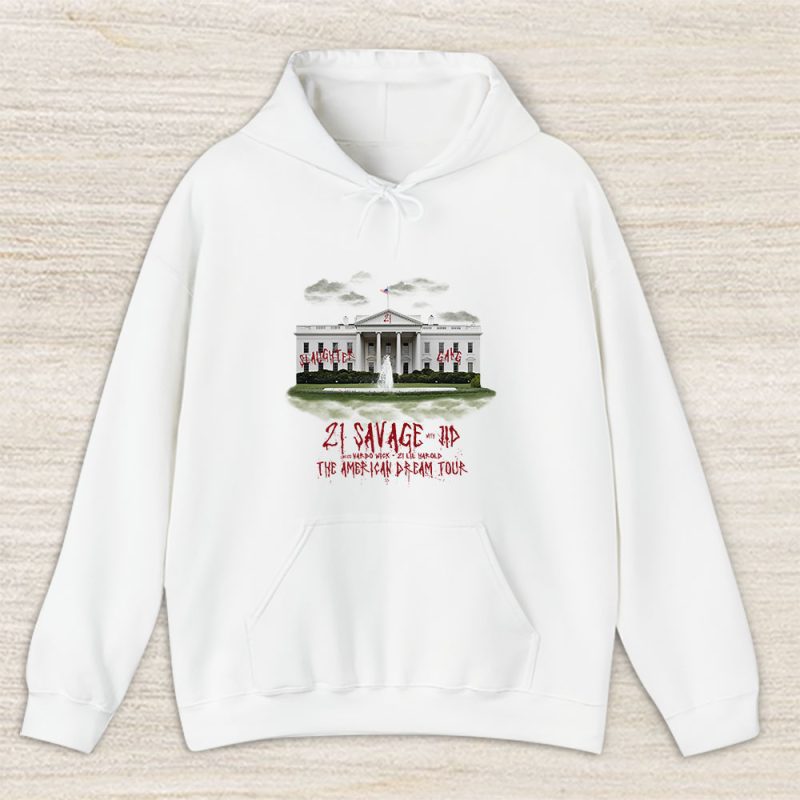 21 Savage The American Dream Tour 2024 Unisex Hoodie For Fans TAH4635