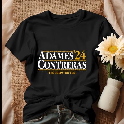 Adames Contreras 24 Milwaukee Brewers Baseball Unisex T-Shirt Cotton Tee