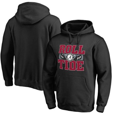 Alabama Crimson Tide Stare Down Hometown Collection Pullover Hoodie - Black