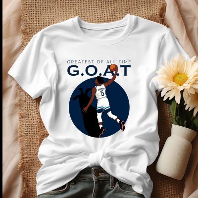 Anthony Edwards Goat Minnesota Timberwolves Unisex T-Shirt Cotton Tee