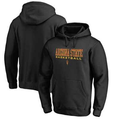 Arizona State Sun Devils True Sport Basketball Pullover Hoodie - Black