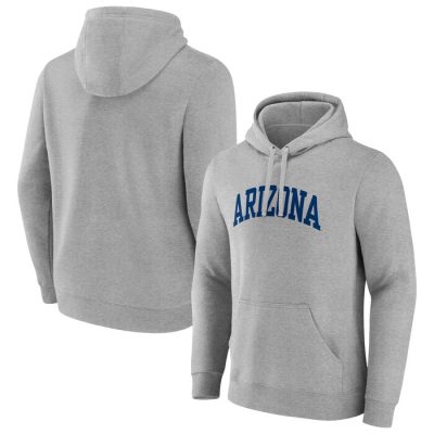 Arizona Wildcats Basic Arch Pullover Hoodie - Gray