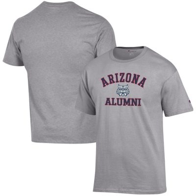 Arizona Wildcats Champion Alumni Logo T-Shirt - Gray