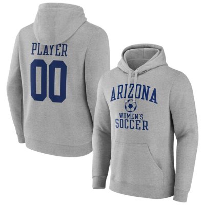 Arizona Wildcats Soccer Pick-A-Player NIL Gameday Tradition Pullover Hoodie - Gray
