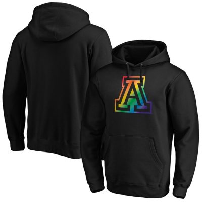 Arizona Wildcats Team Pride Logo Pullover Hoodie - Black