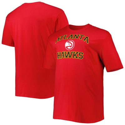 Atlanta Hawks Heart & Soul Unisex T-Shirt - Red