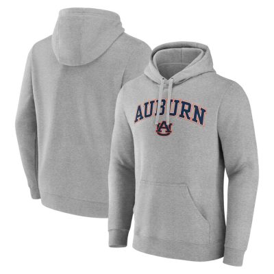 Auburn Tigers Campus Pullover Hoodie - Gray