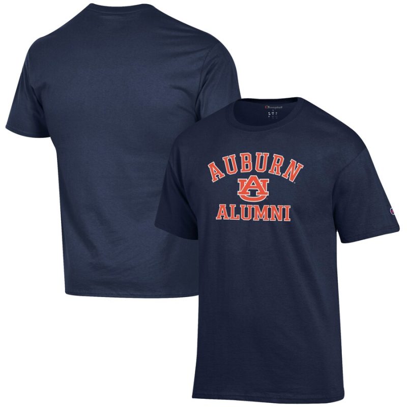 Auburn Tigers Champion Alumni Logo T-Shirt - Navy